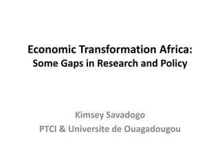 Leading the Charge: A Guide to Economic Transformation for Africa! Unveiling Economic Truths through Engaging Narrative and Powerful Insights